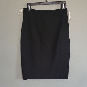 Elegant Black Pencil Skirt